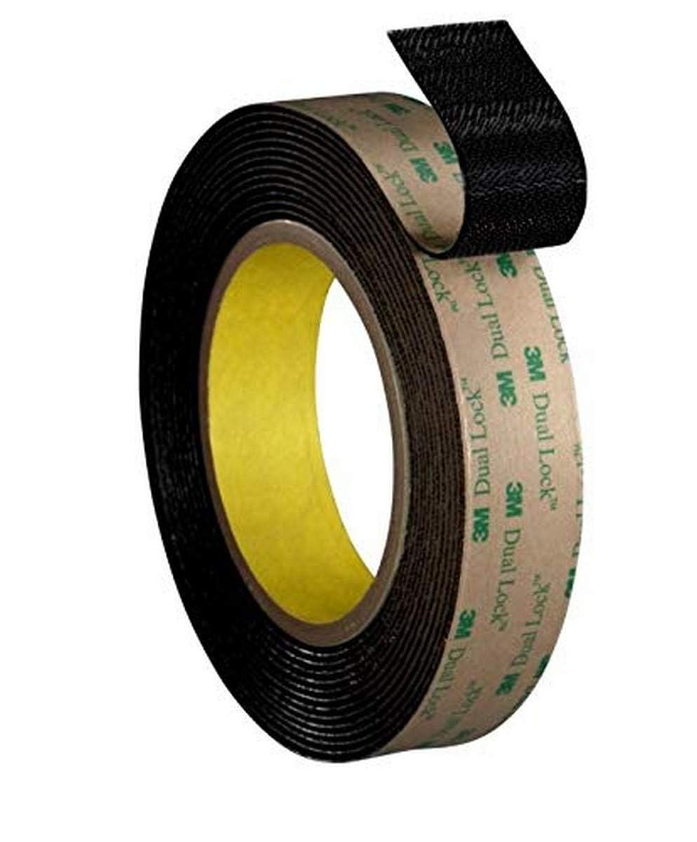 230527223551528_1 3M Dual Lock Reclosable Fastener TB4575, Black, 1 in x 10 ft - Image 1